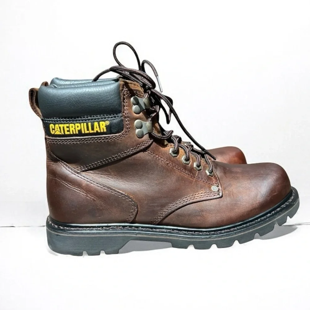 🌻NEW Caterpillar Second Shift Work Boots P72593 Men's Size 10.5